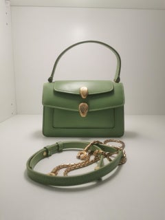 Alexander Wang x Bvlgari Serpenti Forever Green 3-Way Small Bag