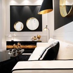 Alexander Weißes Sofa von Dom Edizioni