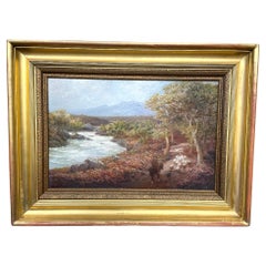 Used Alexander Young, Oil on Canvas, Country Scene