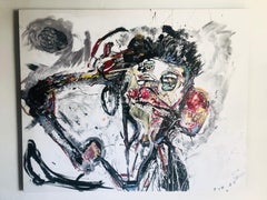 Untitled painting 36'x48 inch by Alexander Yulish