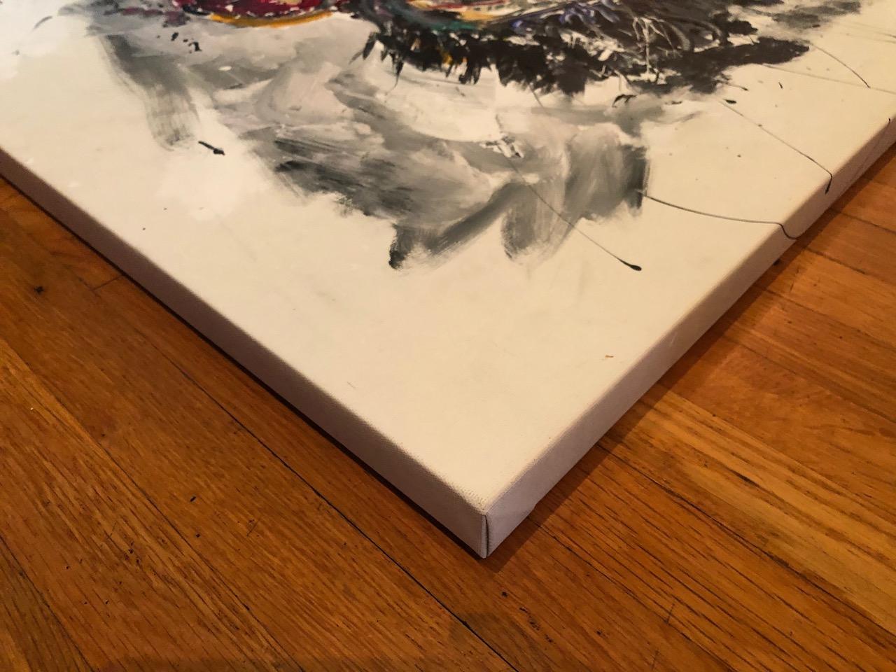 Untitled painting 36'x48 inch by Alexander Yulish 3