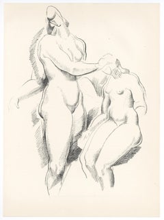 "Figurliche Komposition" original lithograph