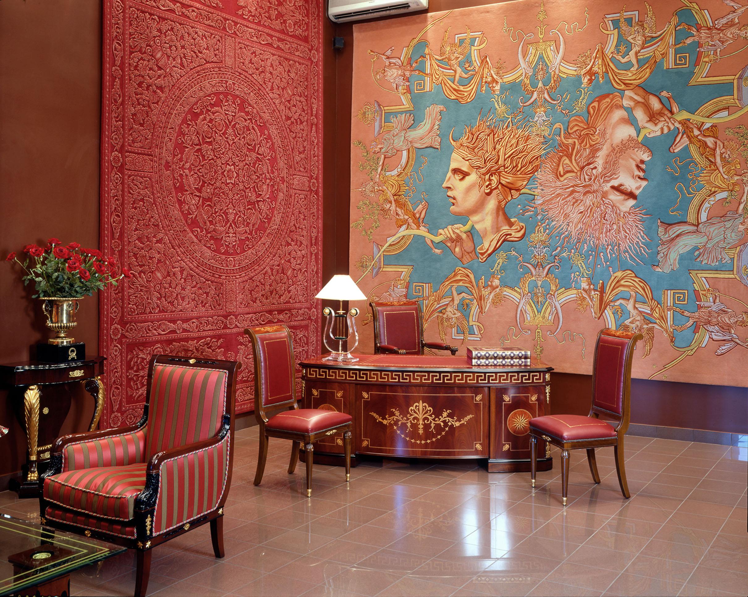 Hand-Crafted Western Europe Contemporary Wool Tufted Couture Rug 