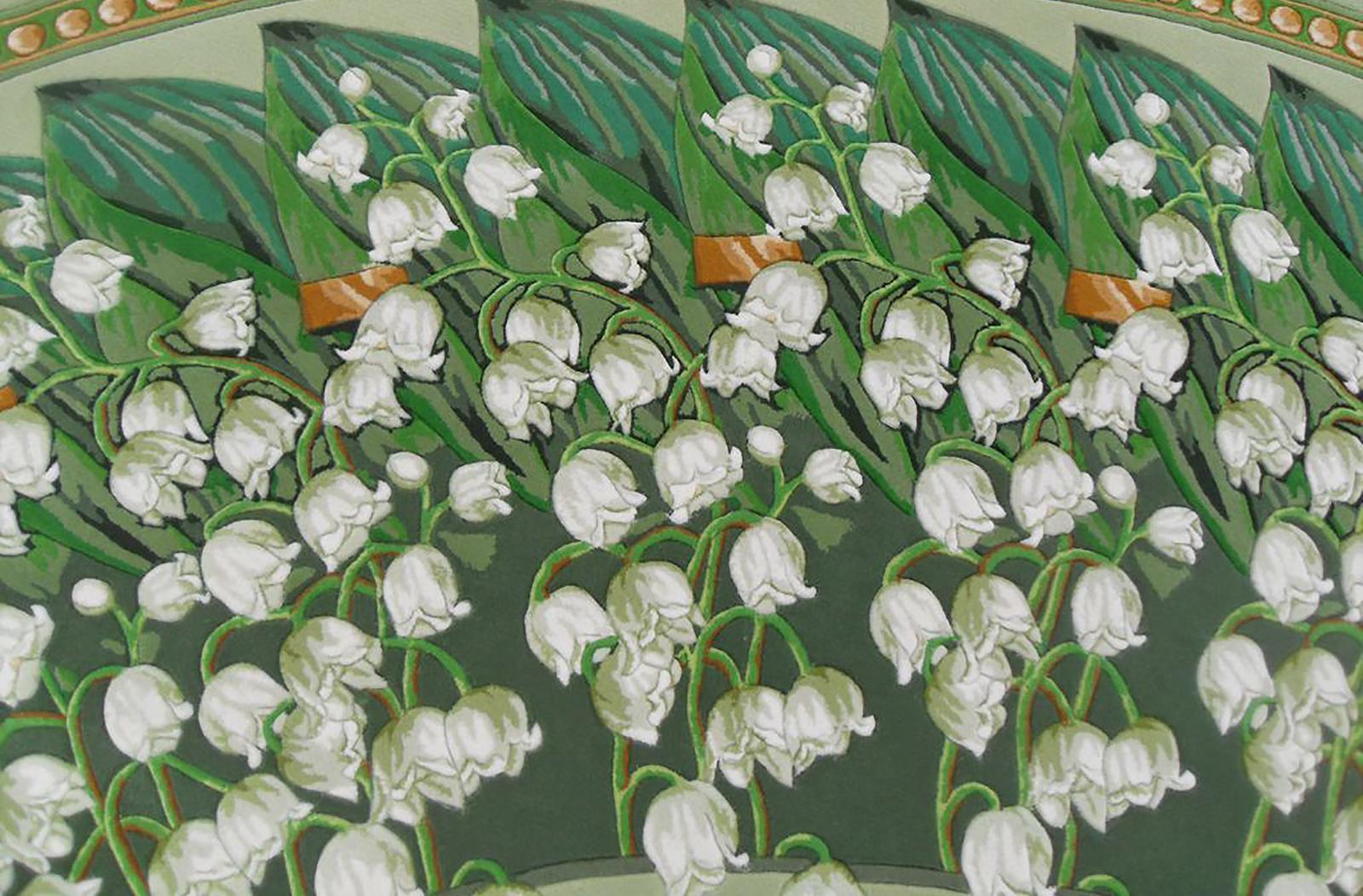 Alfombra de lana europea occidental  