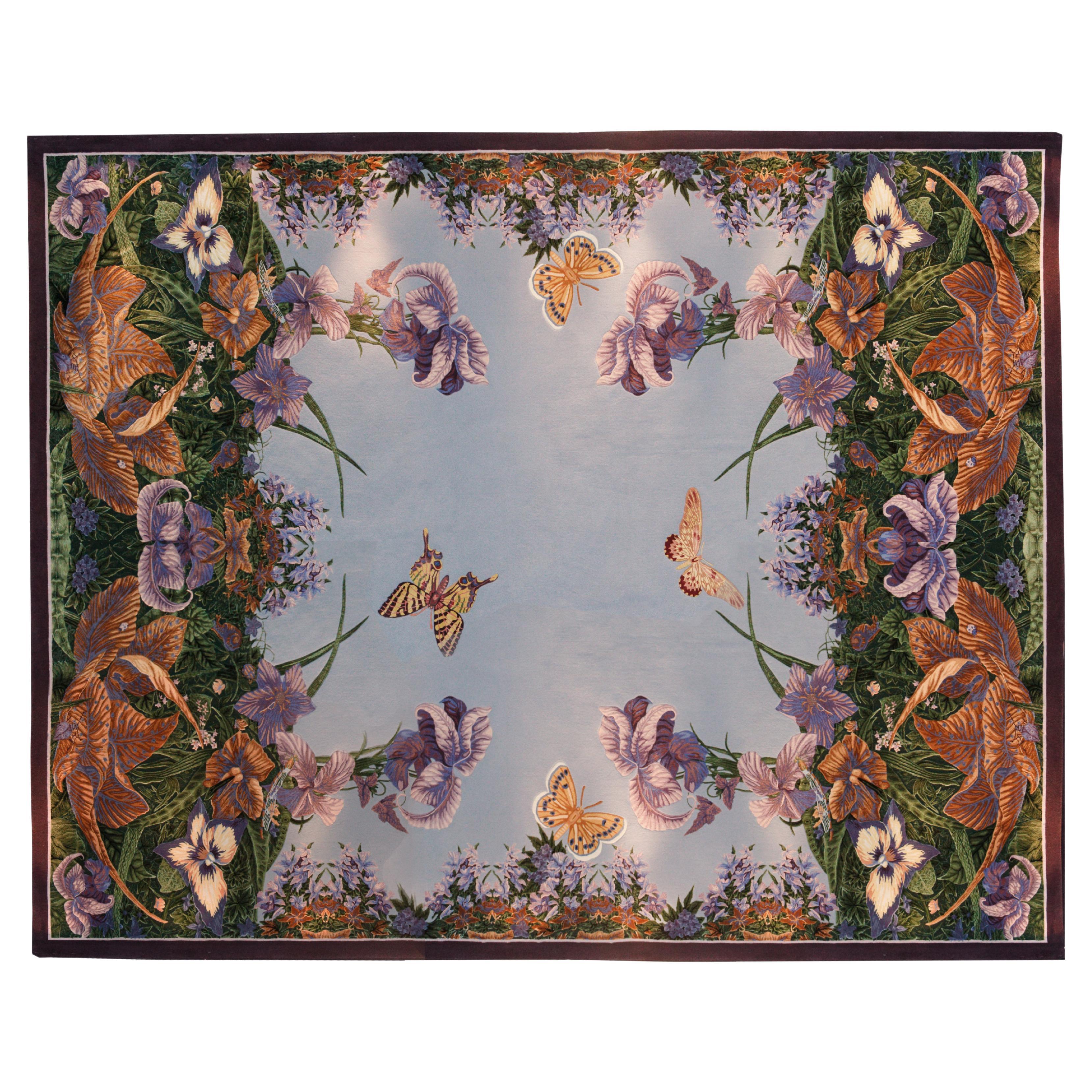 Alfombra de lana de Europa Occidental, colección de lujo, edición limitada en venta