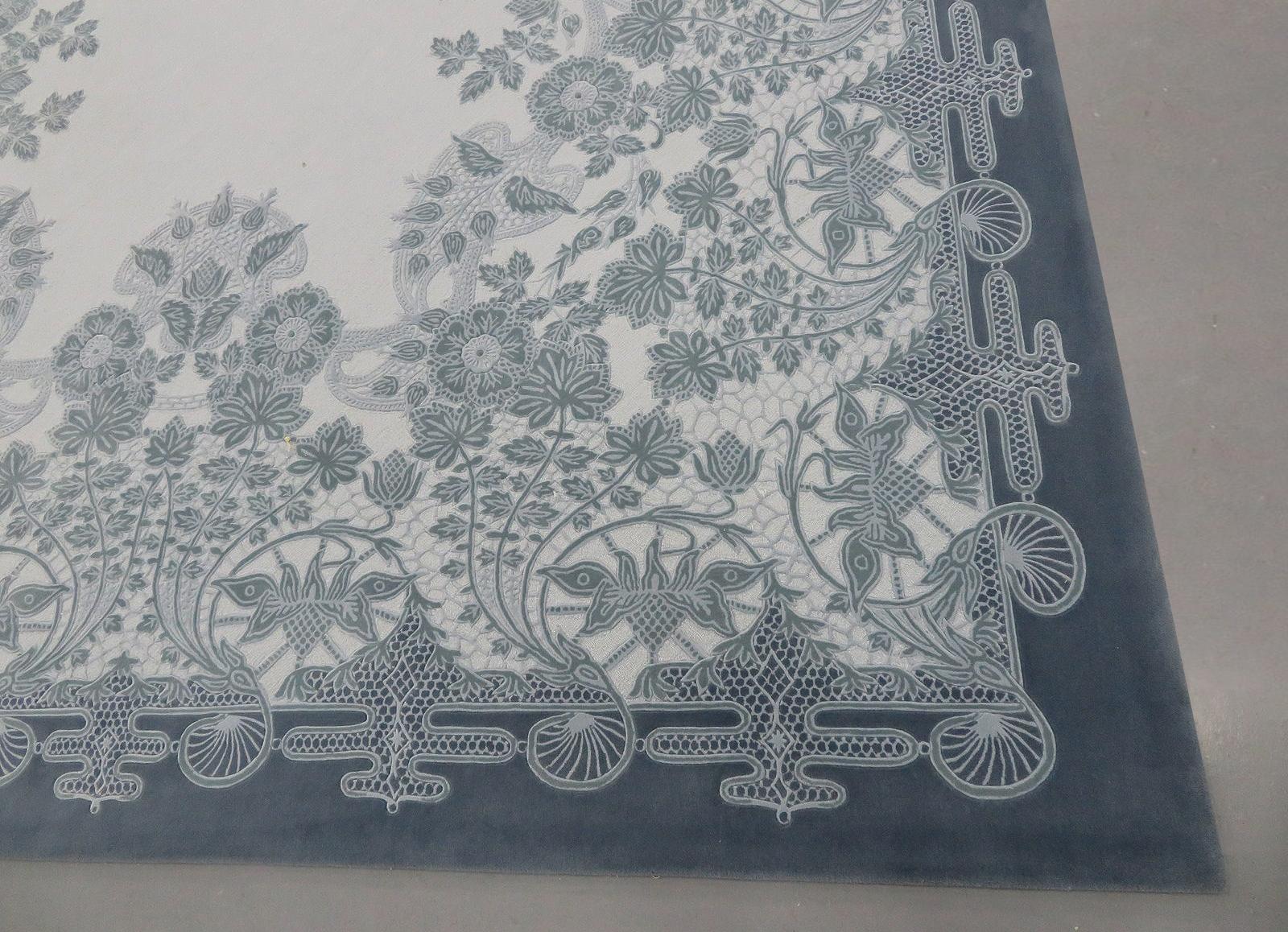 Western European Wool Tufted Rug, Luxury Collection, Limited Edition from 