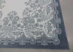 Lace Design Luxury Rug by Alexander Anisimov, 3D Art Deco Carpet