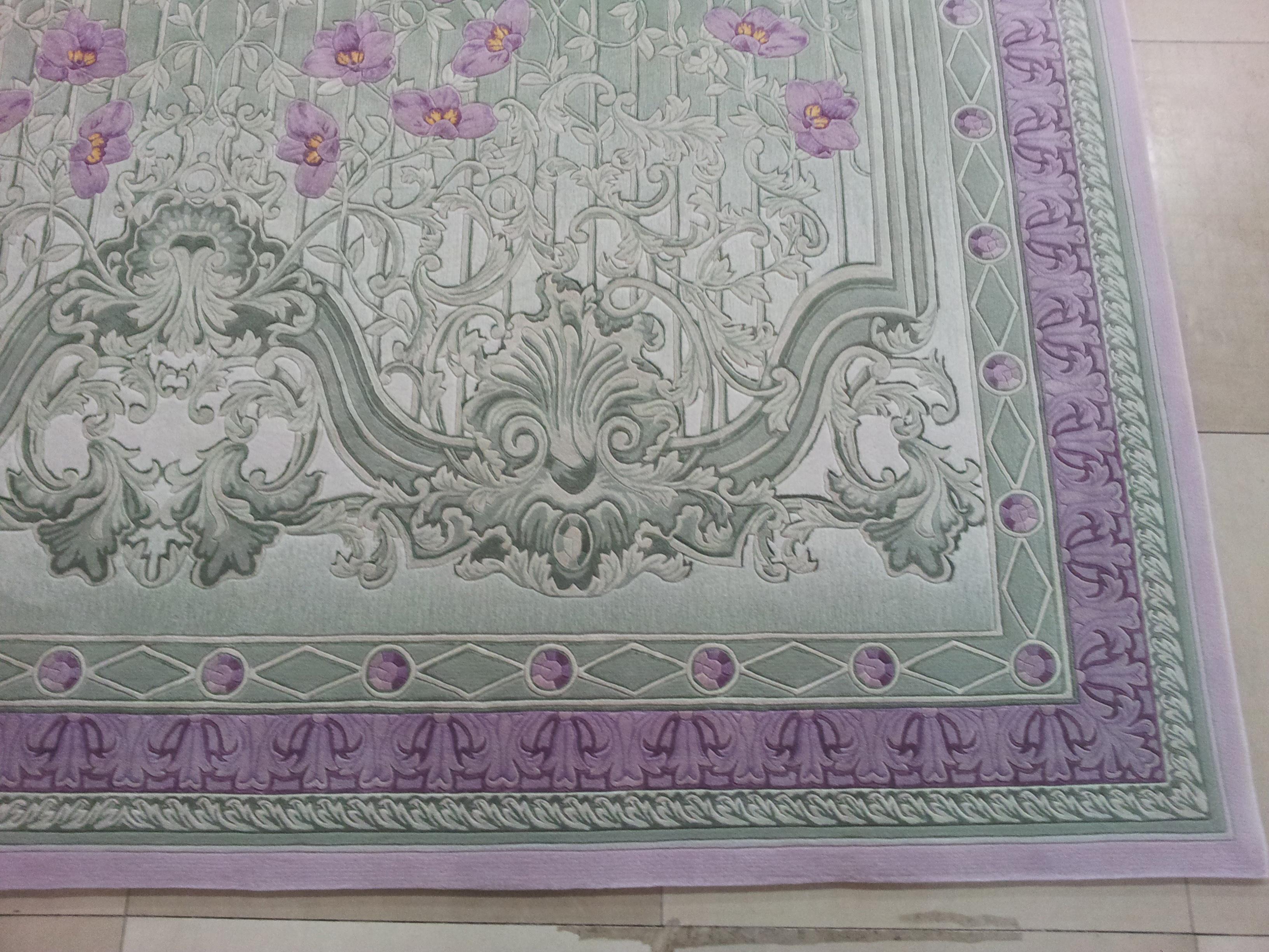 Western European Silk Tufted Rug, Luxury Collection, Limited Edition 

Alexander's Collection rugs are a product of special quality. The brand is called a style icon. For the first time, the design of rugs and the quality of their workmanship were
