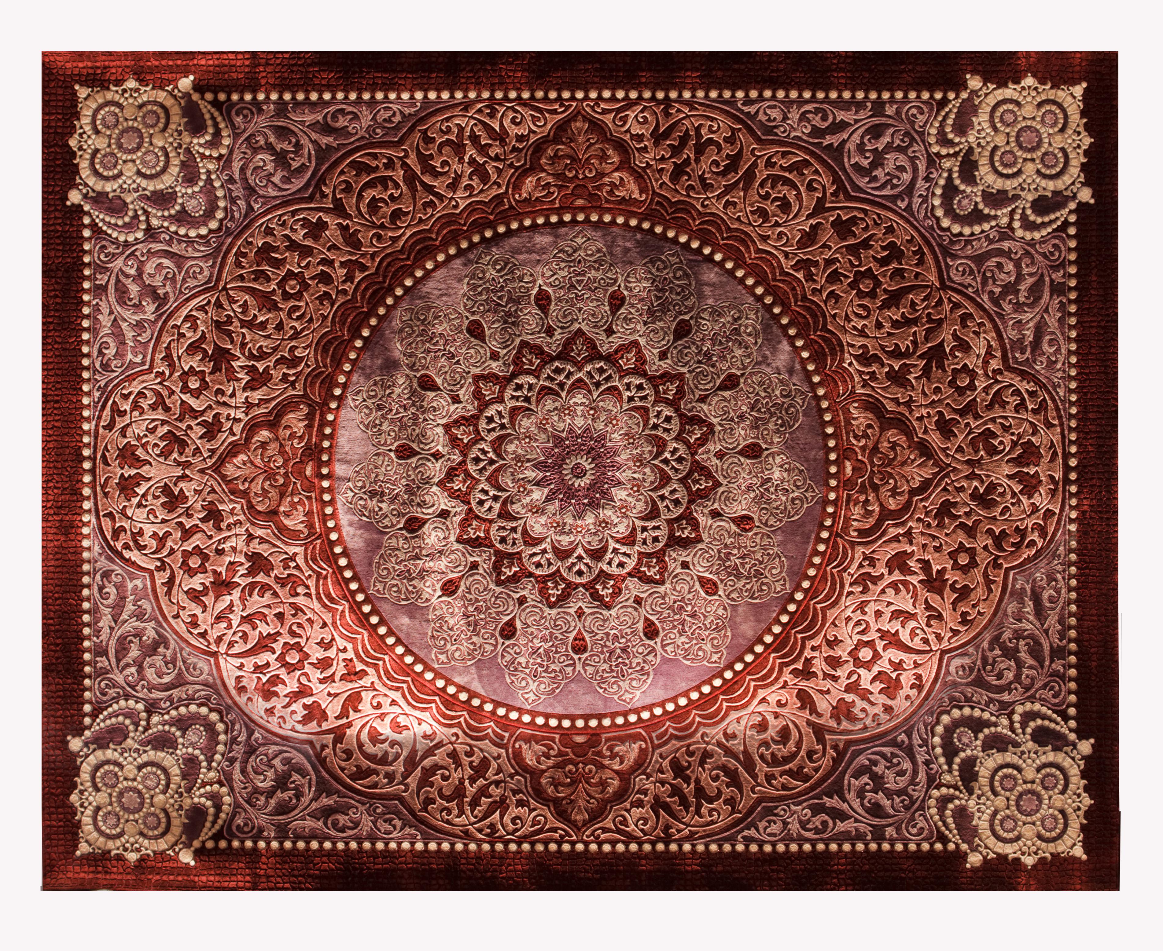 Western European Wool Tufted Rug, Luxury Collection, Limited Edition  