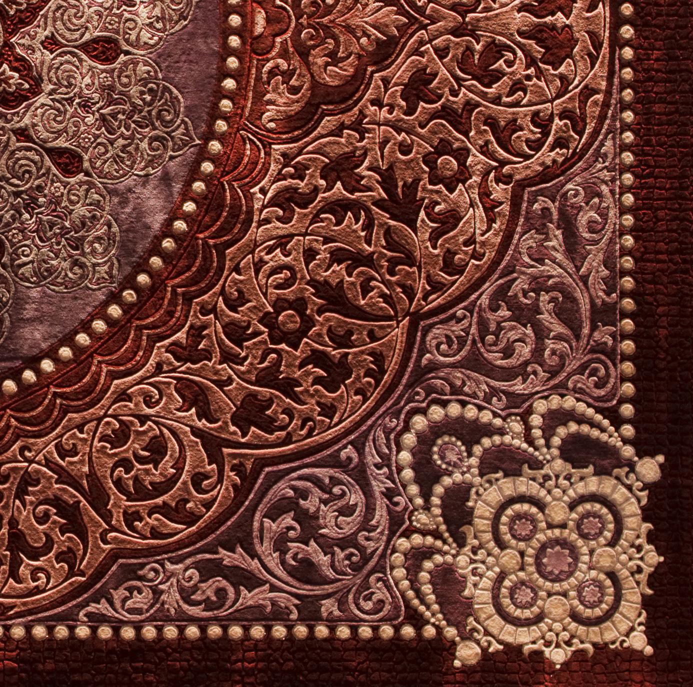 Hand-Carved Western European Wool Tufted Rug, Luxury Collection, Limited Edition For Sale