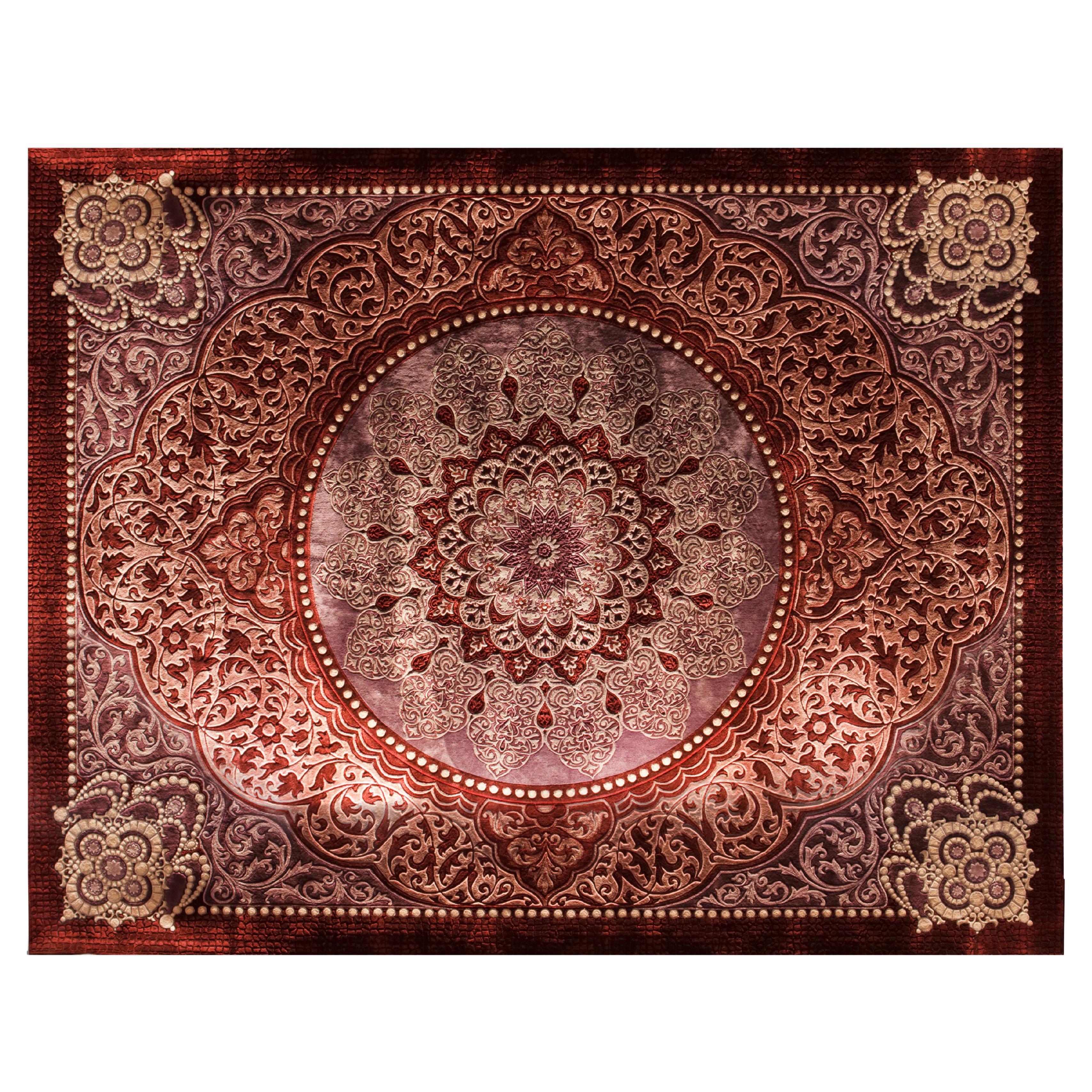 Alfombra de lana de Europa Occidental, colección de lujo, edición limitada