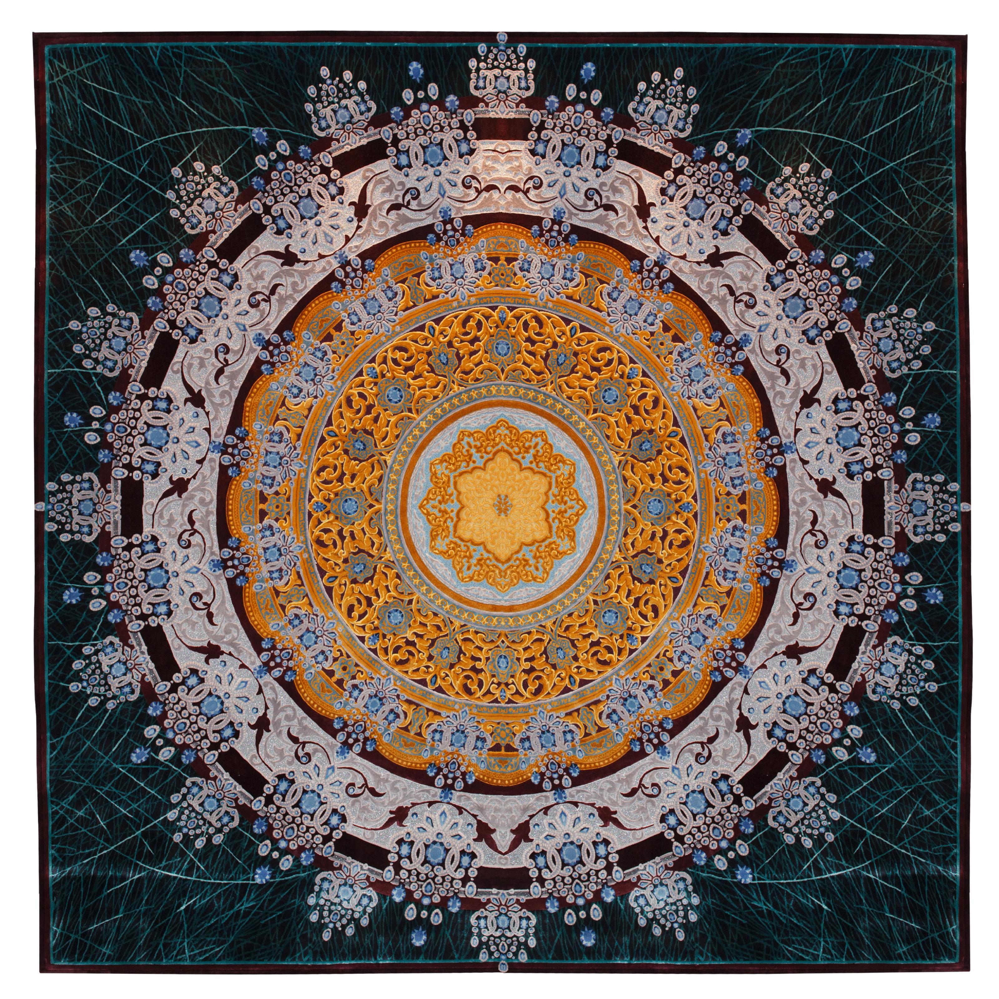 Alfombra de lana de Europa Occidental, colección de lujo, edición limitada