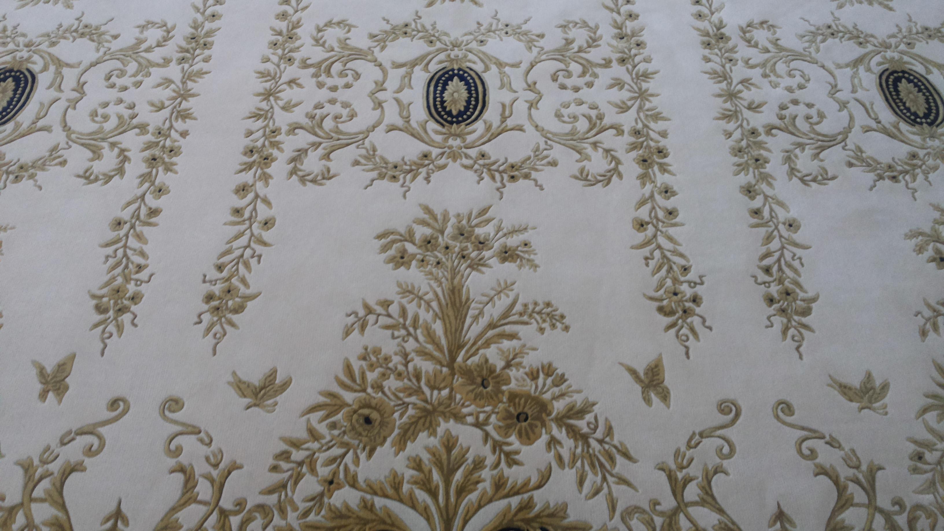 Chinese Western European Wool Tufted Area Rug Custom Order For Sale
