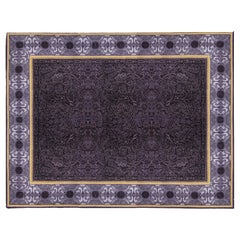 Alfombra de Seda de Europa Occidental Neoclassica