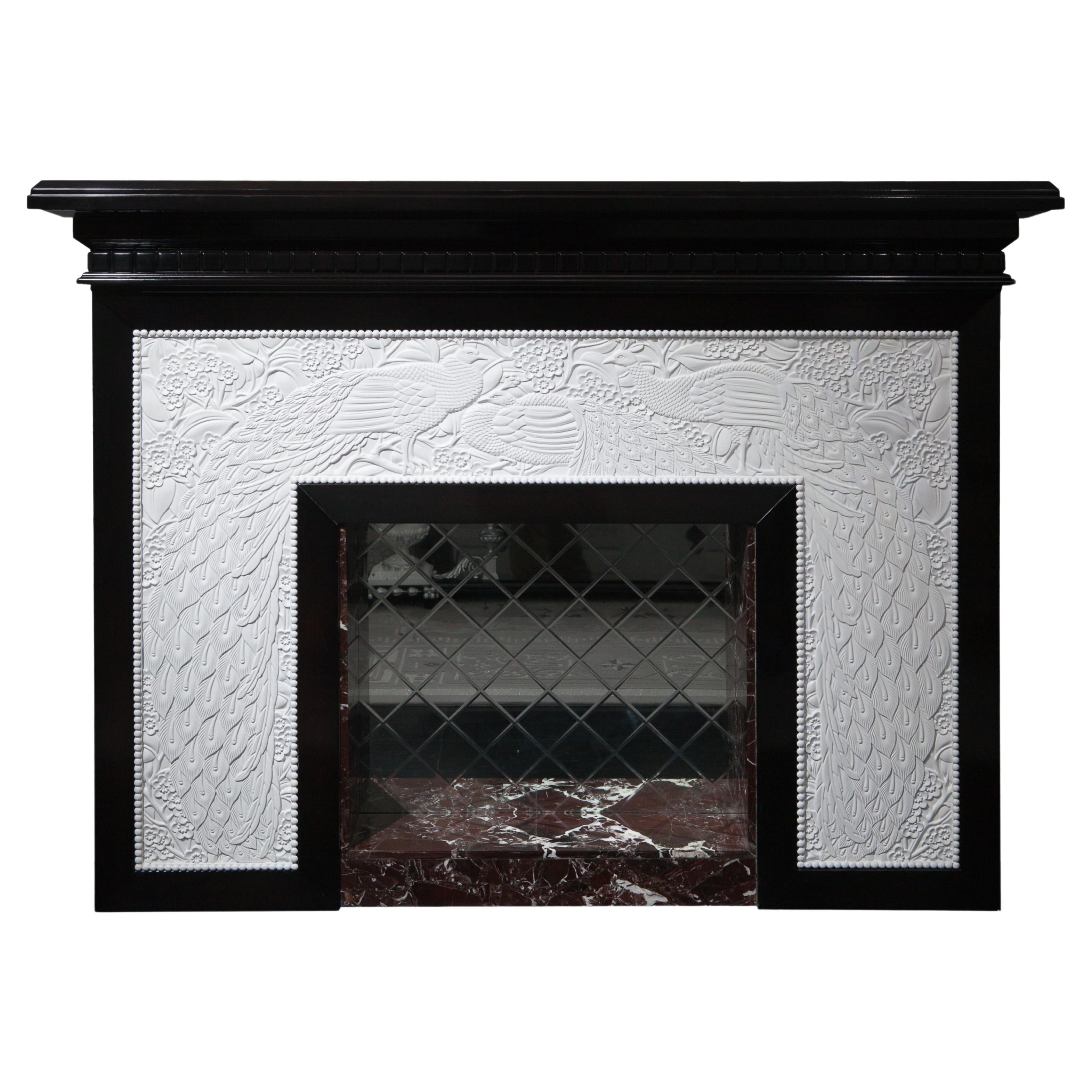 Ebony Fireplaces and Mantels
