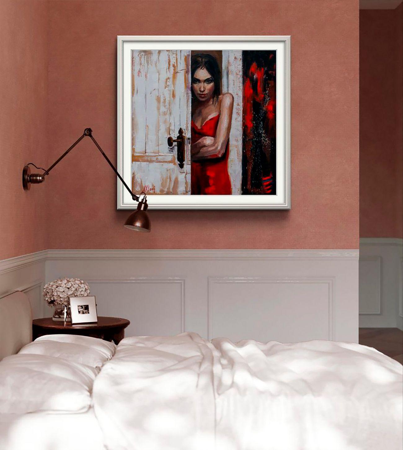 Doors Ajar to Perception, Gemälde, Öl auf Leinwand (Realismus), Painting, von Alexandr Klemens