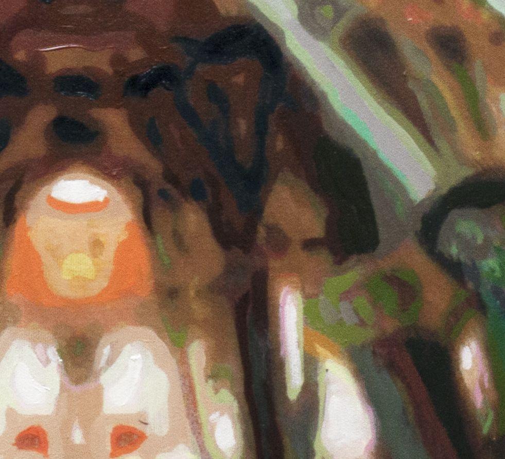 La luce alla fine del tunnel, Pittura, Olio su tela - Painting di Alexandr Klemens