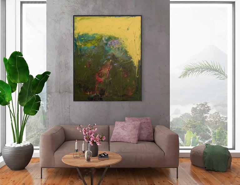 Alexandr Klemens - Summer, sun and grass., Painting, Acrylic on Canvas ...