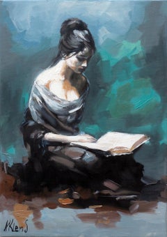 The Secret Garden of Knowledge, Painting, Oil on Canvas