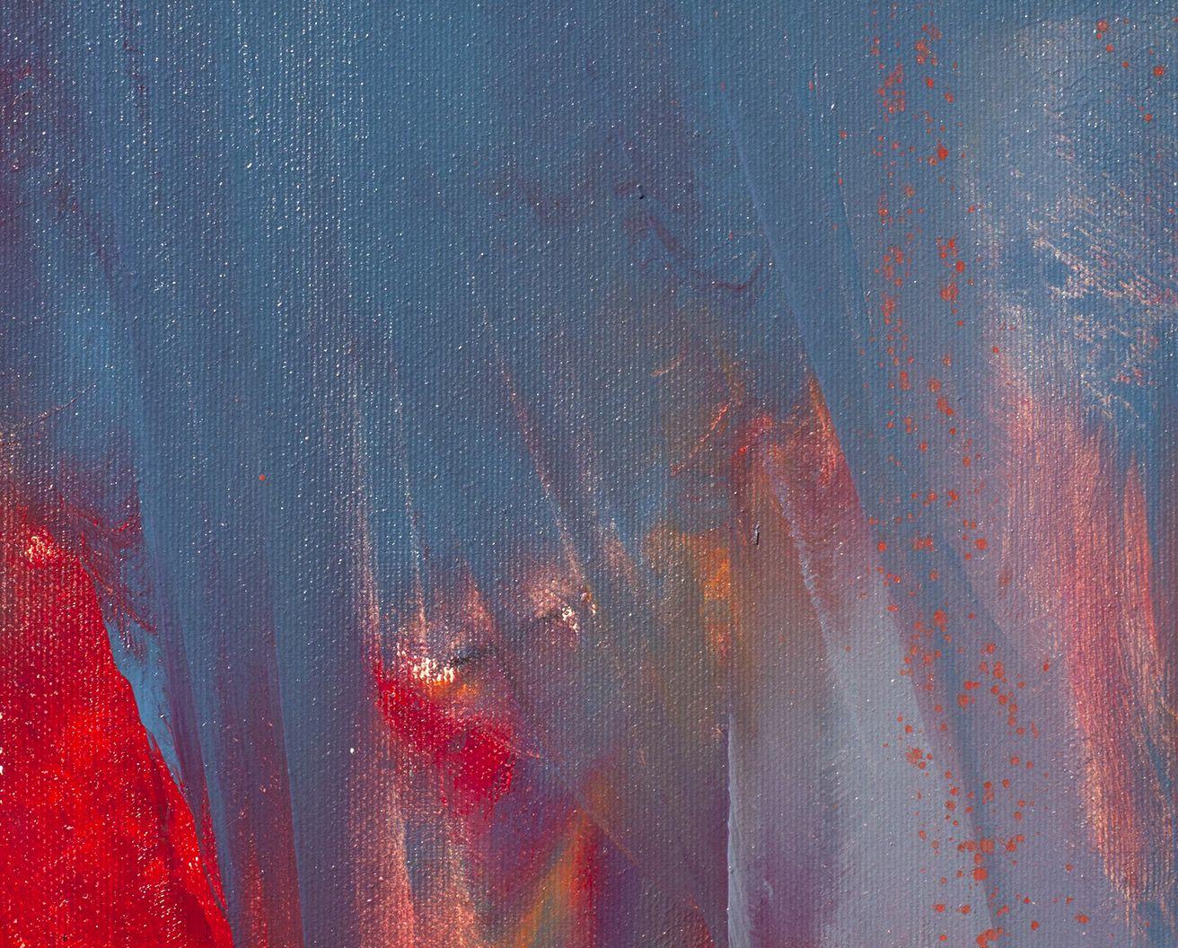 The Sun, the Sky, and Serenity, Painting, Oil on Canvas For Sale 2