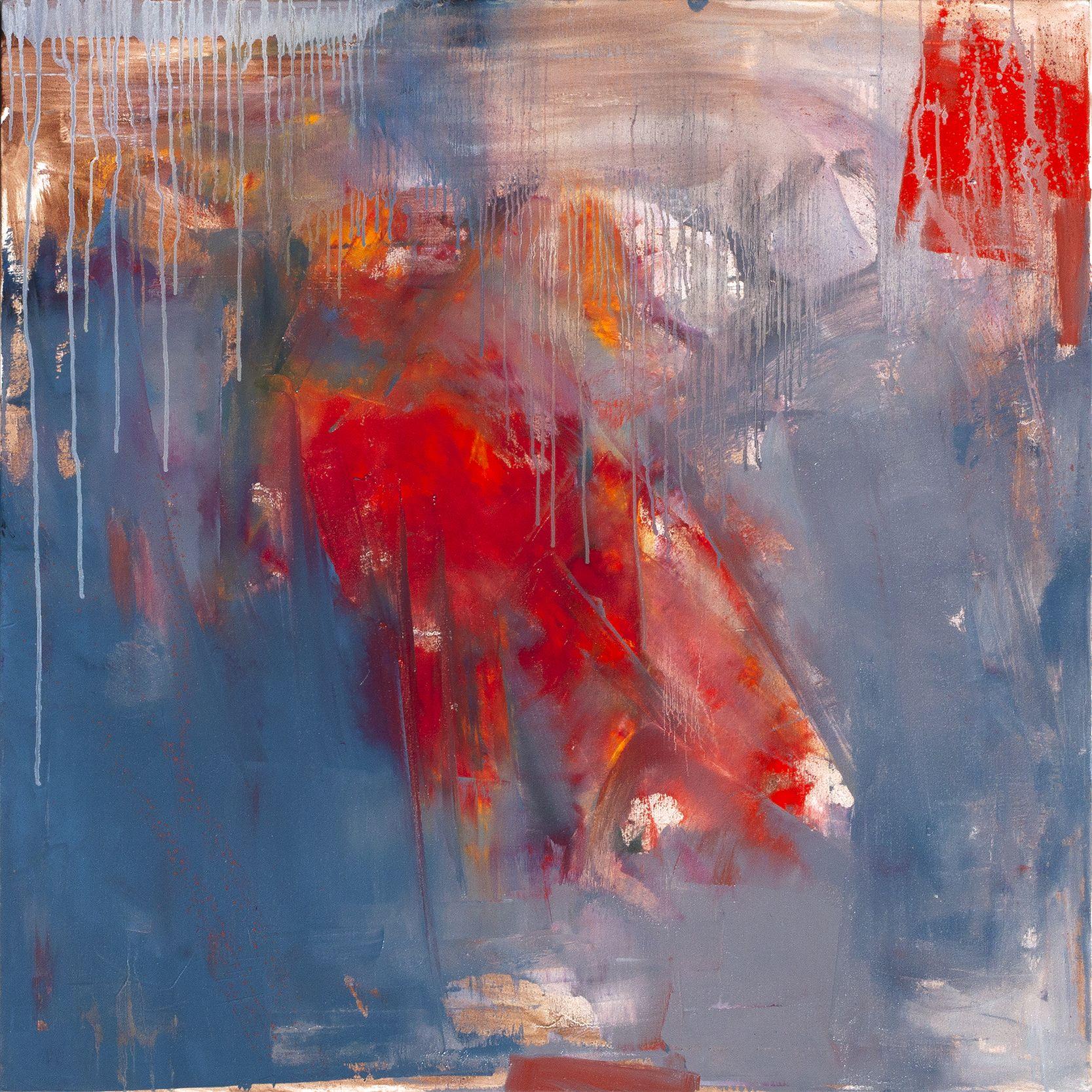 The Sun, the Sky, and Serenity, Painting, Oil on Canvas