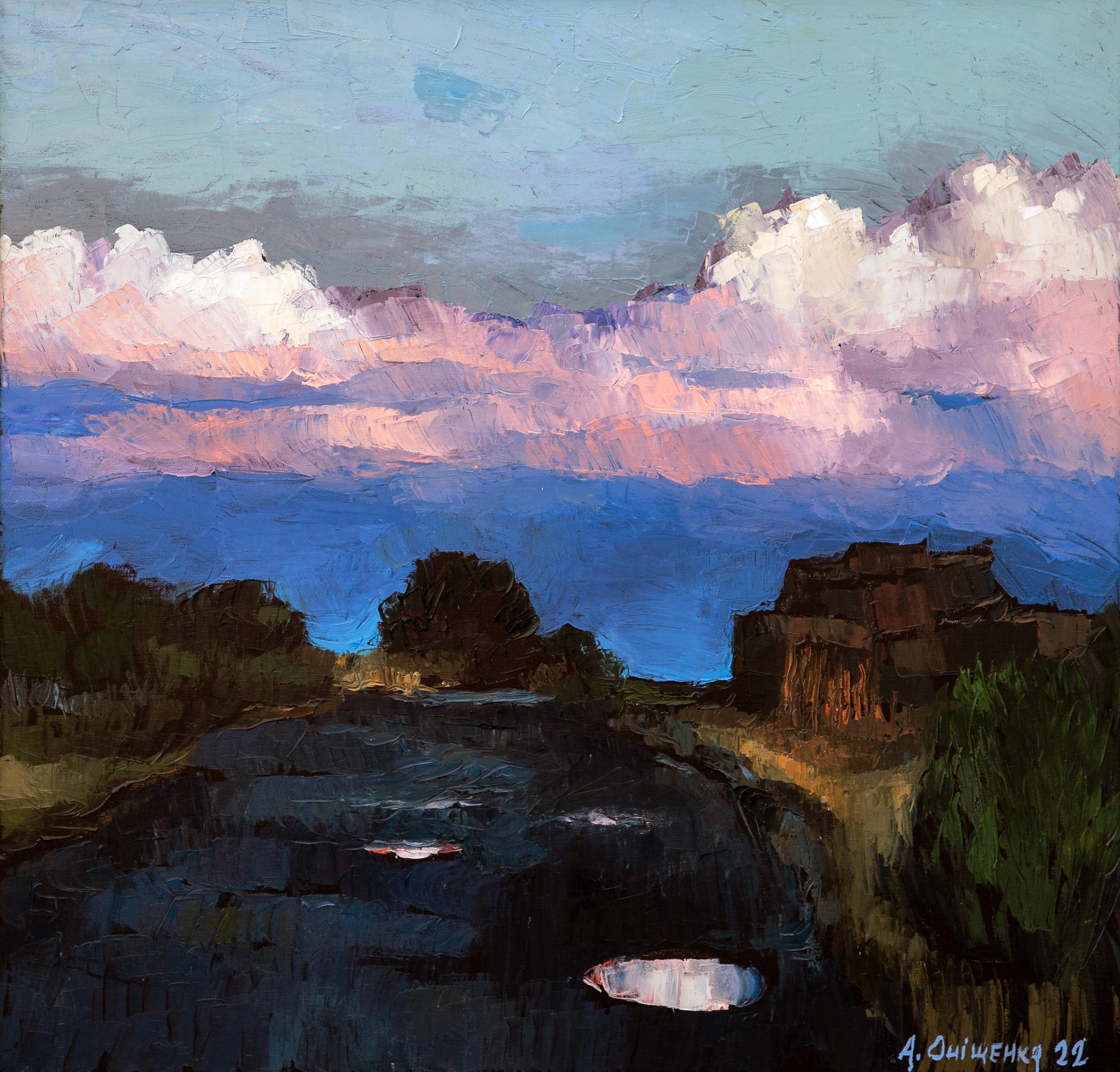 After the Rain - Impressionist Painting by Alexandr Onishenko