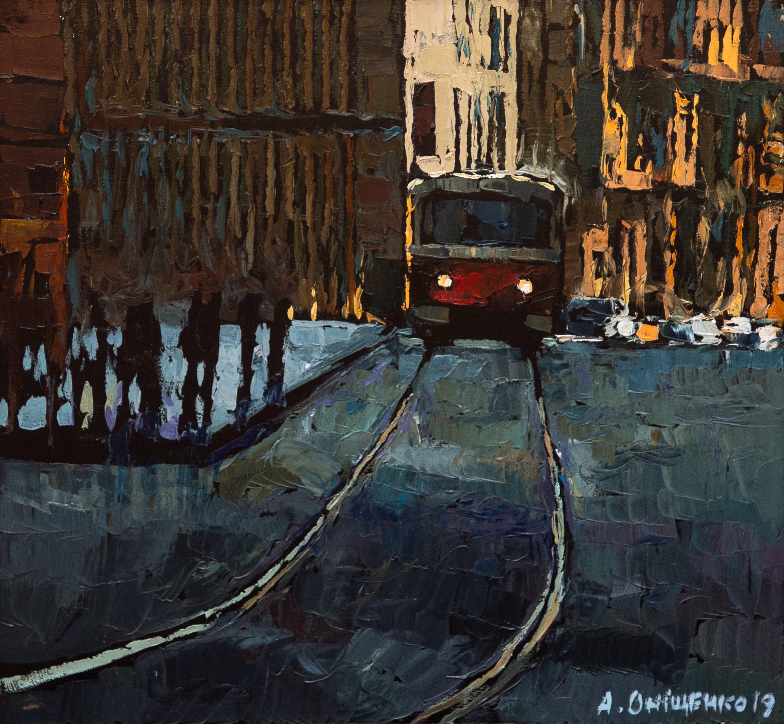 Anticipation - Impressionist Painting by Alexandr Onishenko