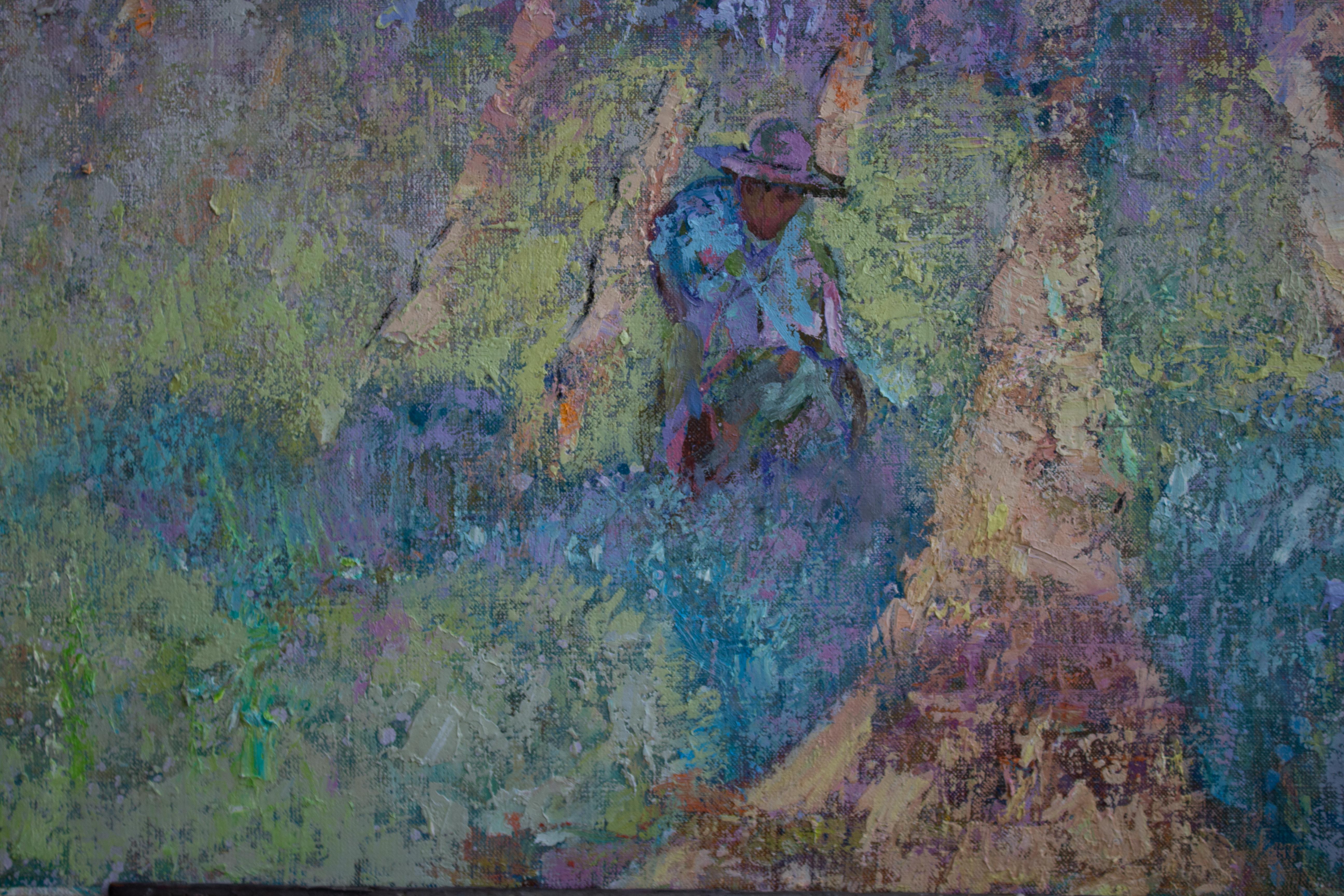 van gogh purple painting