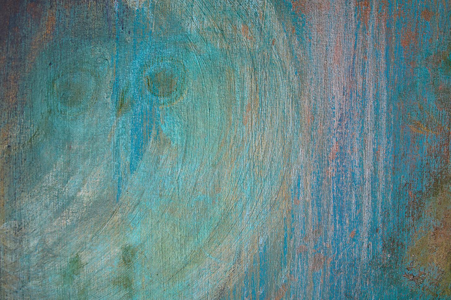 „Poseidon: Die Macht der Elemente“ (Abstrakt), Painting, von Alexandra Alimova