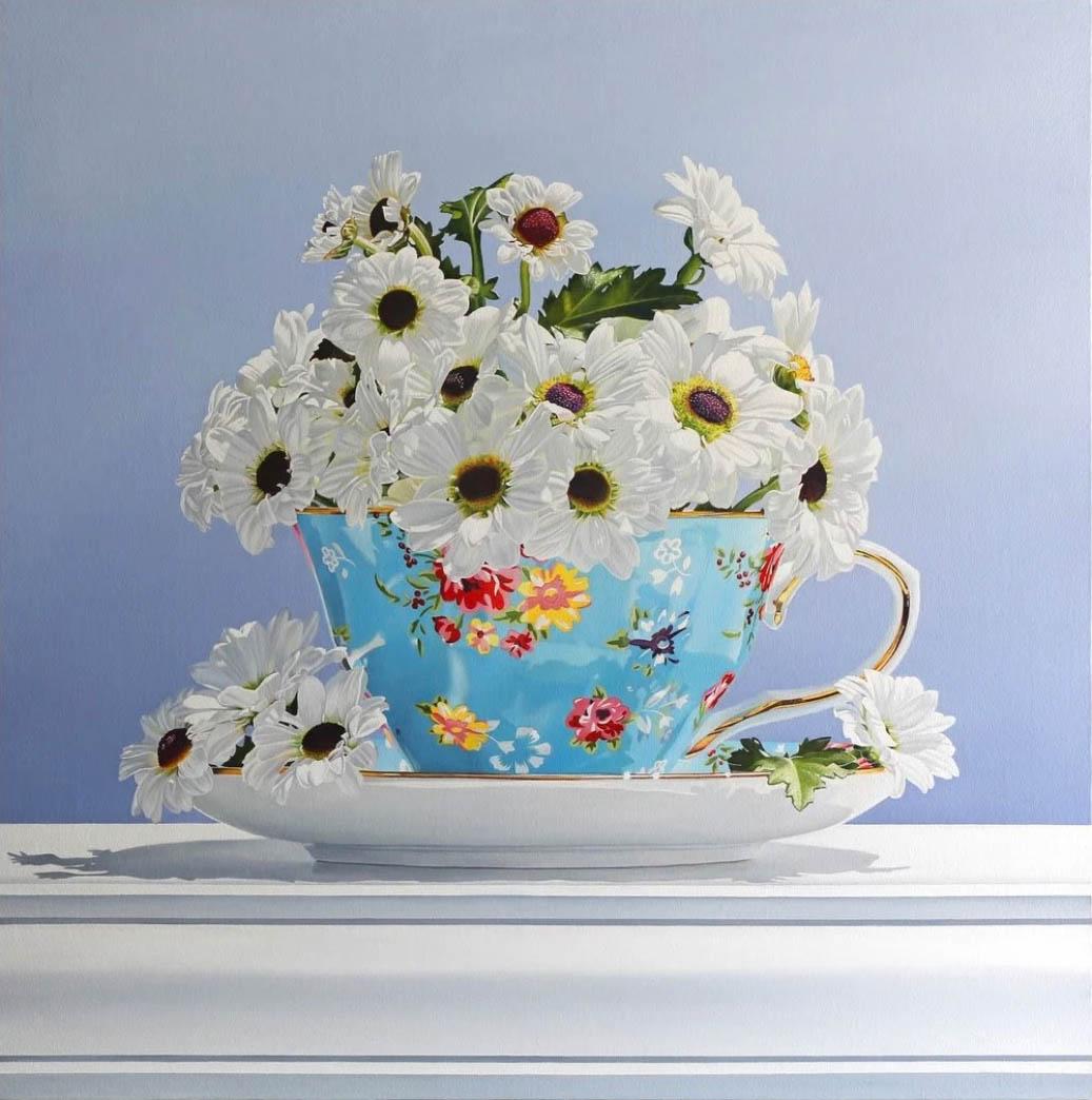 Alexandra Averbach Still-Life Painting – Felicity