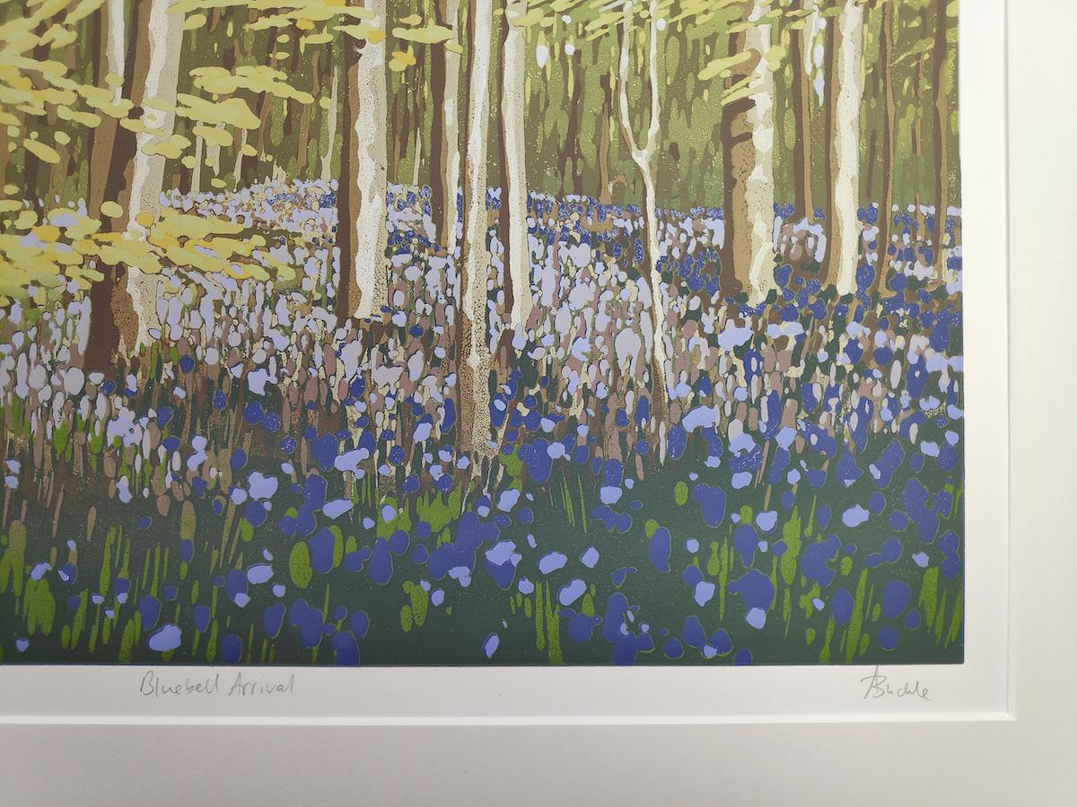 Bluebell Arrival, Alexandra Buckle, Limited edition print, Contemporary art For Sale 2