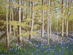 Bluebell Arrival, Alexandra Buckle, Limited edition print, Contemporary art