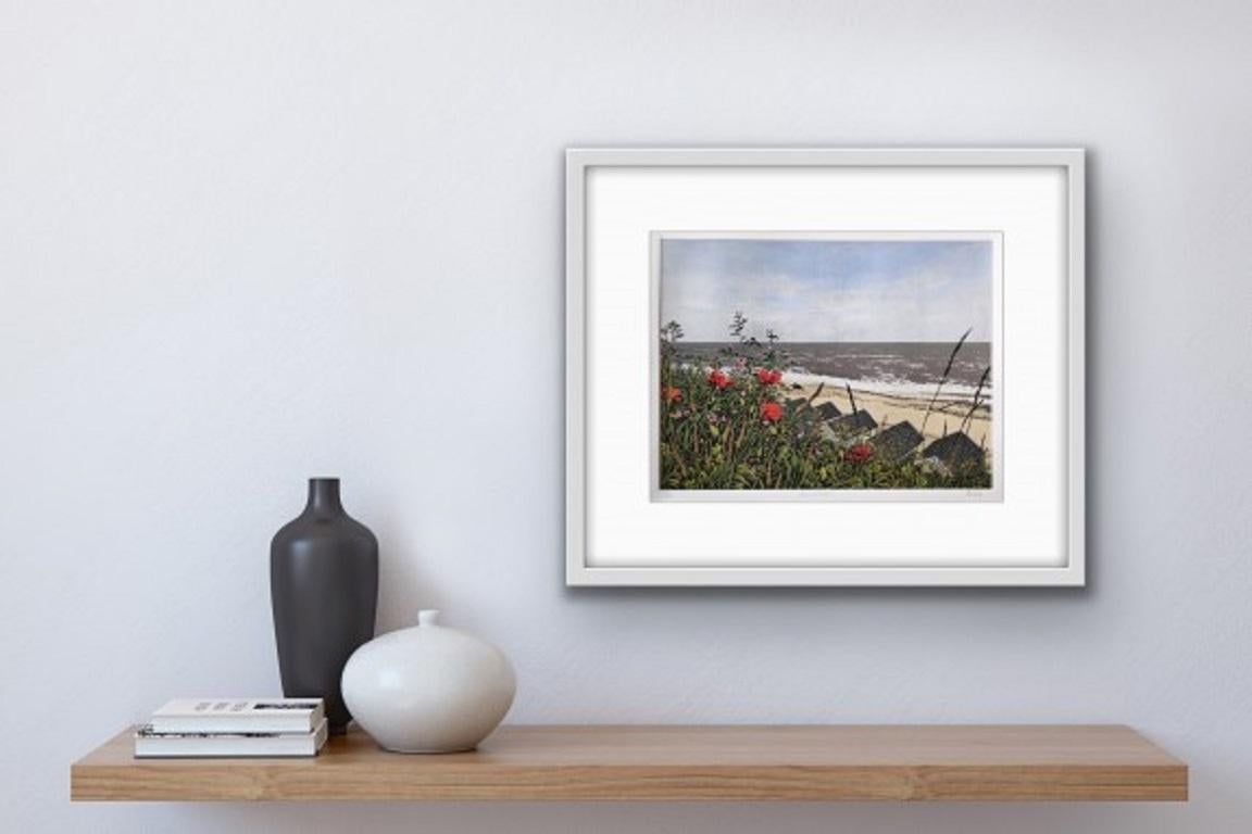 Alexandra Buckle, Seaside Poppies, Limited edition landscape and seascape print 7