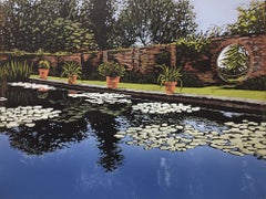 Réflections d'un étang en argile par Alexandra Buckle, art contemporain, édition limitée