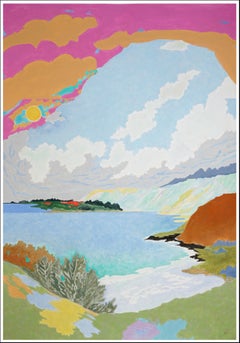 An Attempt to Decipher the Fragile Positive, Surreal Landscape in Bright Tones