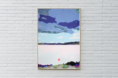 El Manifiesto Silencioso, Paisaje surrealista en tonos pastel, Luces de aurora fauvistas