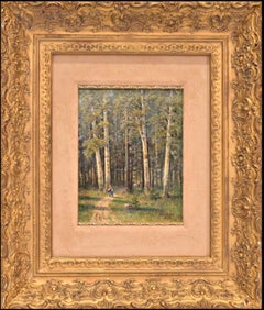 "Forest landscape. Plucking"