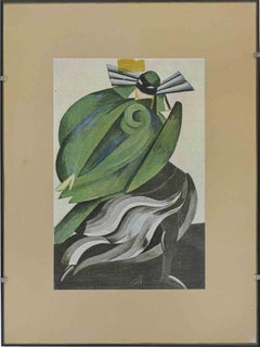 Romeo und Julia - Fotolithographie von Alexandra Exter - 1921
