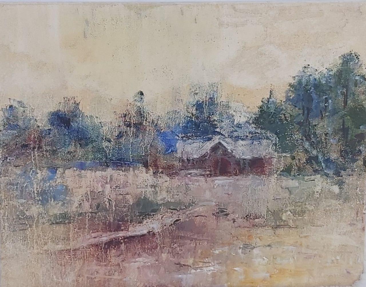  Alexandra Laskina Landscape Painting - Mood landscape