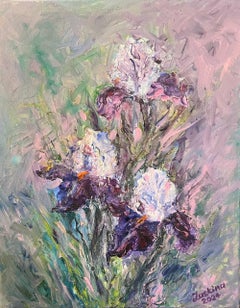 "Violet Irises"