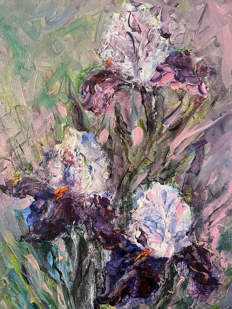 "Iris violetas"