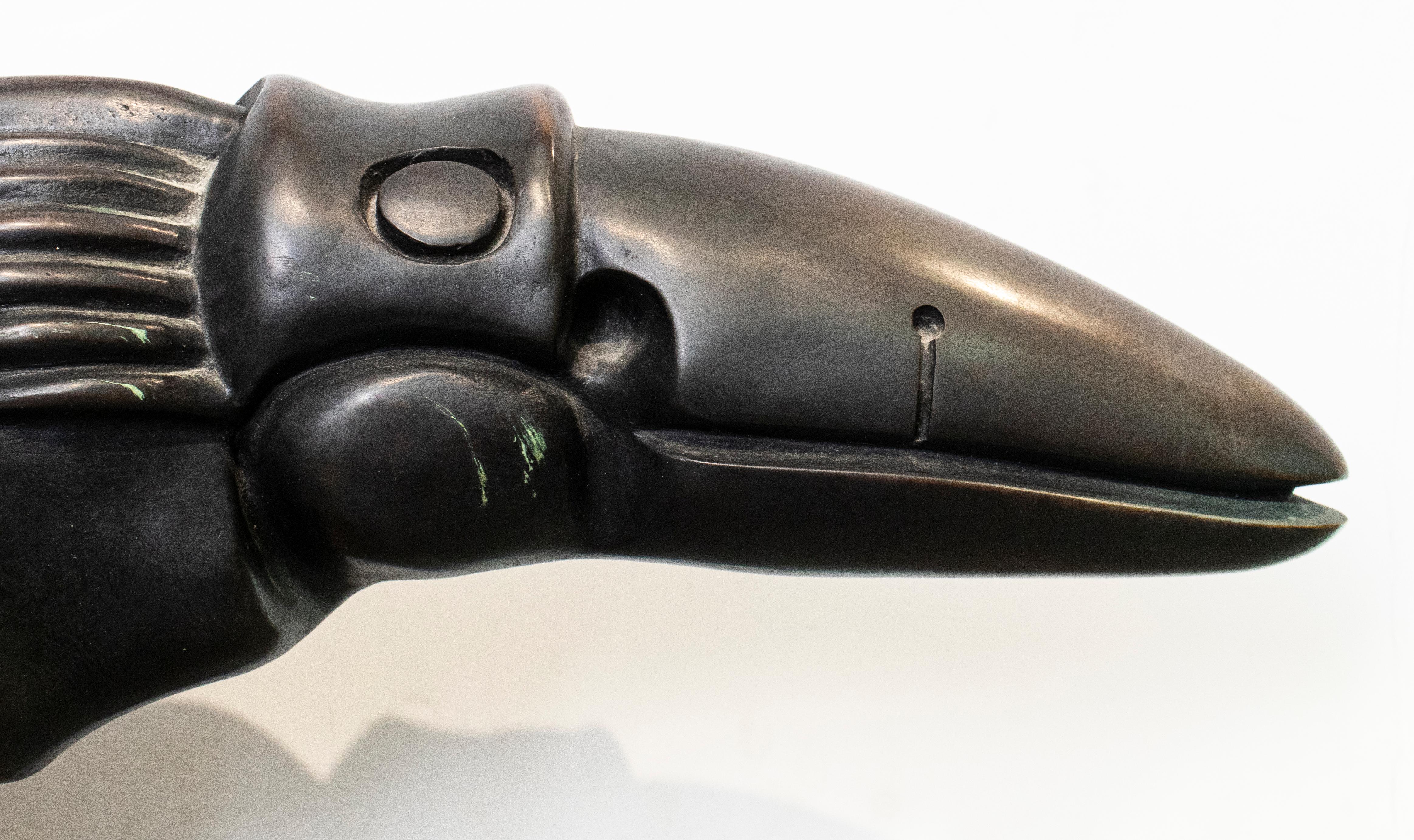 Alexandra Lazareff - Oiseau abstrait moderne en bronze Bon état à Astoria, NY
