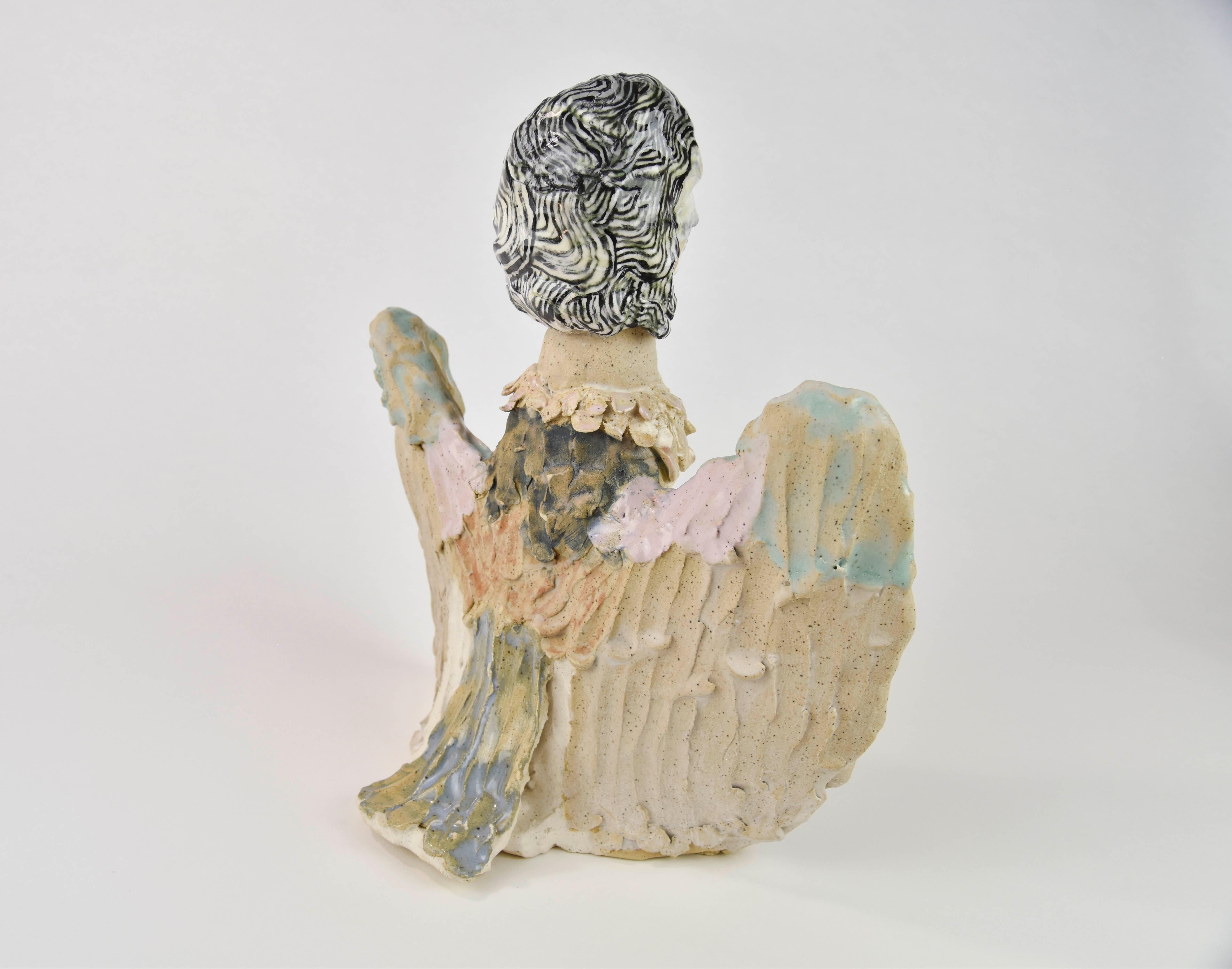 Ibridazione classica - Abstract Sculpture Grigio di Alexandra Levasseur