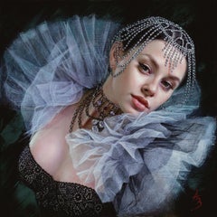 "Empíreo", Pintura al óleo