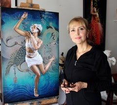 Ölgemälde „I Know Not How to Find the Spring“, Öl