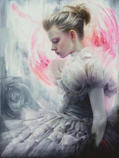 "Nebula" - Oil Painting, Introspective Model