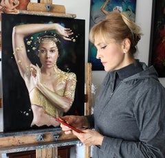 ""Transzendent", Ölgemälde