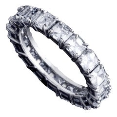 Alexandra Mor Asscher-Cut Diamond Eternity Band