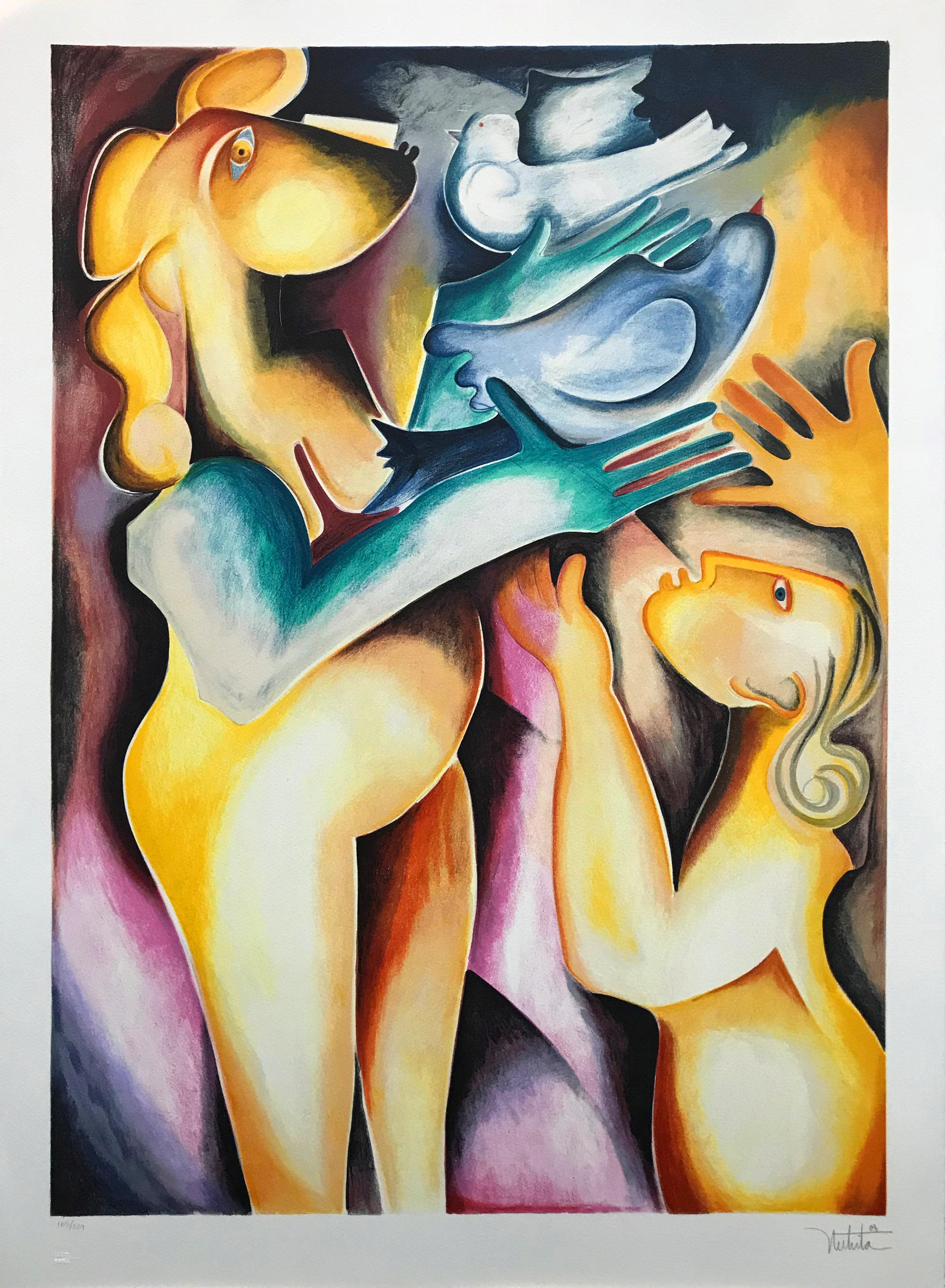 LET PEACE SET YOU FREE - Print by Alexandra Nechita