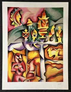 Restless Paris 2003 Signed Limited Edition Lithograph